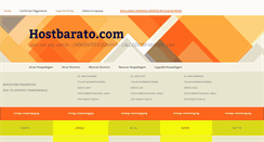 Desktop Screenshot of hostbarato.com