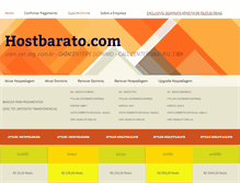 Tablet Screenshot of hostbarato.com